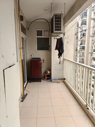 Balcony in 3 BHK Apartment at Motiaz Royal Citi, Ambala Highway – for Rent