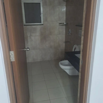 Bathroom in 2 BHK Apartment at Shapoorji Pallonji Joyville Phase 3, Sector 102 – for Rent