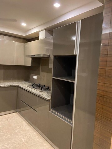 Kitchen in 4 BHK Apartment at Greater Kailash I – for Rent