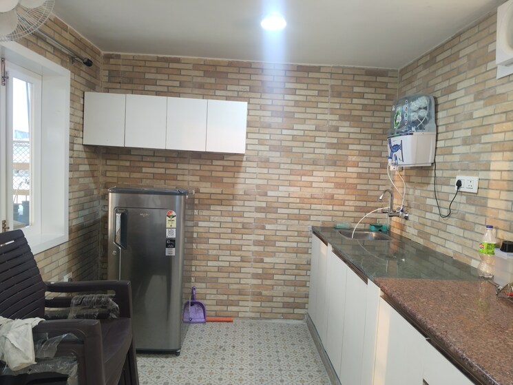 Kitchen, khirki extension 1 Bedroom 1000 Sq.Ft. Apartment In Khirki Extension Delhi 9723645