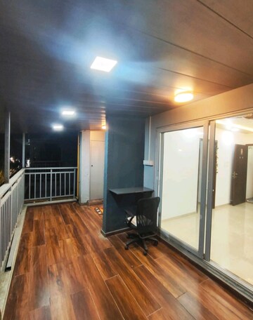 Balcony in 2 BHK Apartment at Ekdanta New Suraj Tower, Pokhran Road No One – for Rent