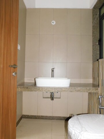 Bathroom in 3 BHK Apartment at Shapoorji Pallonji Vicinia, Powai – for Rent
