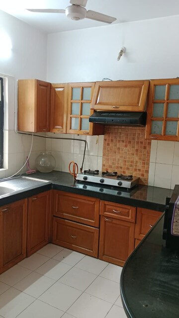 Kitchen in 3 BHK Apartment at Tata Glendale, Vasant Vihar – for Rent