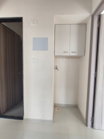 Building Lobby in 1 BHK Apartment at Ashar Axis, Majiwada – for Rent