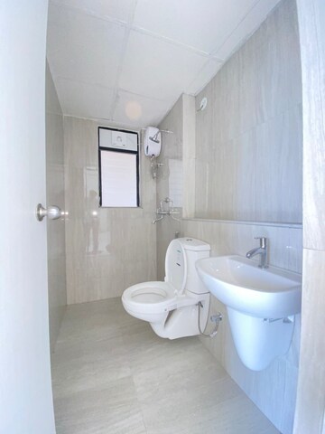 Bathroom in 1 BHK Apartment at Runwal Gardens Phase 3, Dombivli East – for Rent