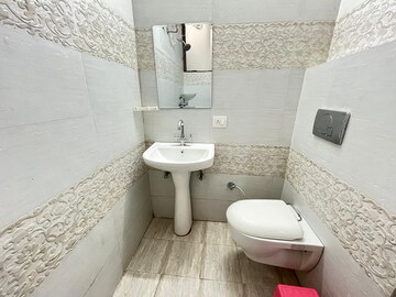 Bathroom in 3 BHK Builder Floor at Pir Machalla – for Rent