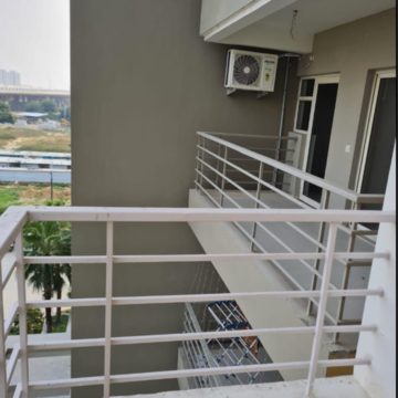 Staircase in 3 BHK Apartment at Assotech Blith, Gopalpur – for Rent