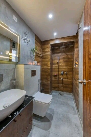 Bathroom in 3 BHK Apartment at Lodha Kiara, Worli – for Rent