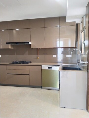 Kitchen in 3 BHK Apartment at Rodas Enclave Evergreen, Patlipada – for Rent