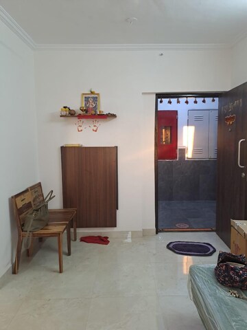 Living Room in 1 BHK Apartment at Sethia Aashray Phase 1, Kandivali East – for Rent