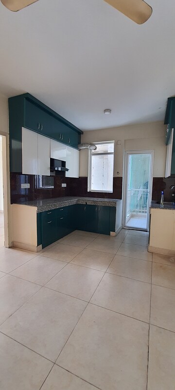 Kitchen in 3 BHK Apartment at JKG Palm Resort, Raj Nagar Extension – for Rent