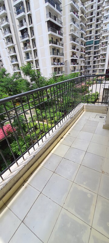 Balcony in 2 BHK Apartment at JKG Palm Resort, Raj Nagar Extension – for Rent