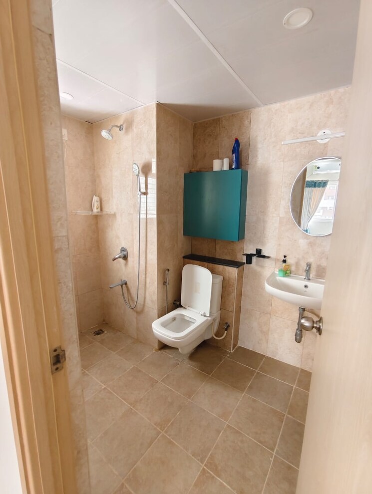 Bathroom, mantri-webcity 3 Bedroom 1740 Sq.Ft. Apartment In Hennur Bangalore 9724156