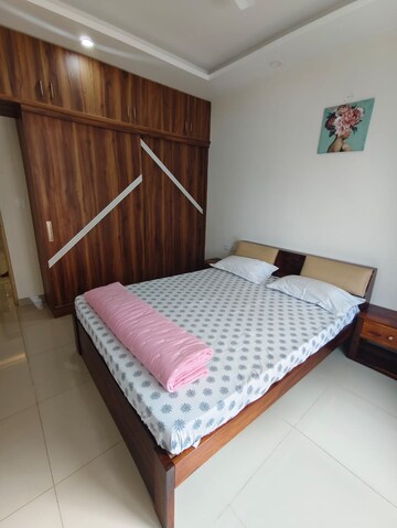 Bedroom in 3 BHK Apartment at Mantri Webcity, Hennur – for Rent