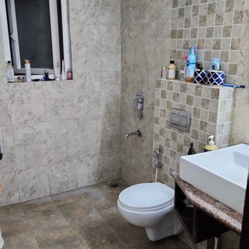 Bathroom in 3 BHK Apartment at Pacific Hills, Kishanpur – for Rent