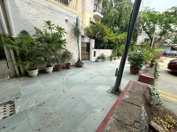 Balcony in 3 BHK Apartment at Maharishi Dayanand CGHS, Vasant Kunj – for Rent