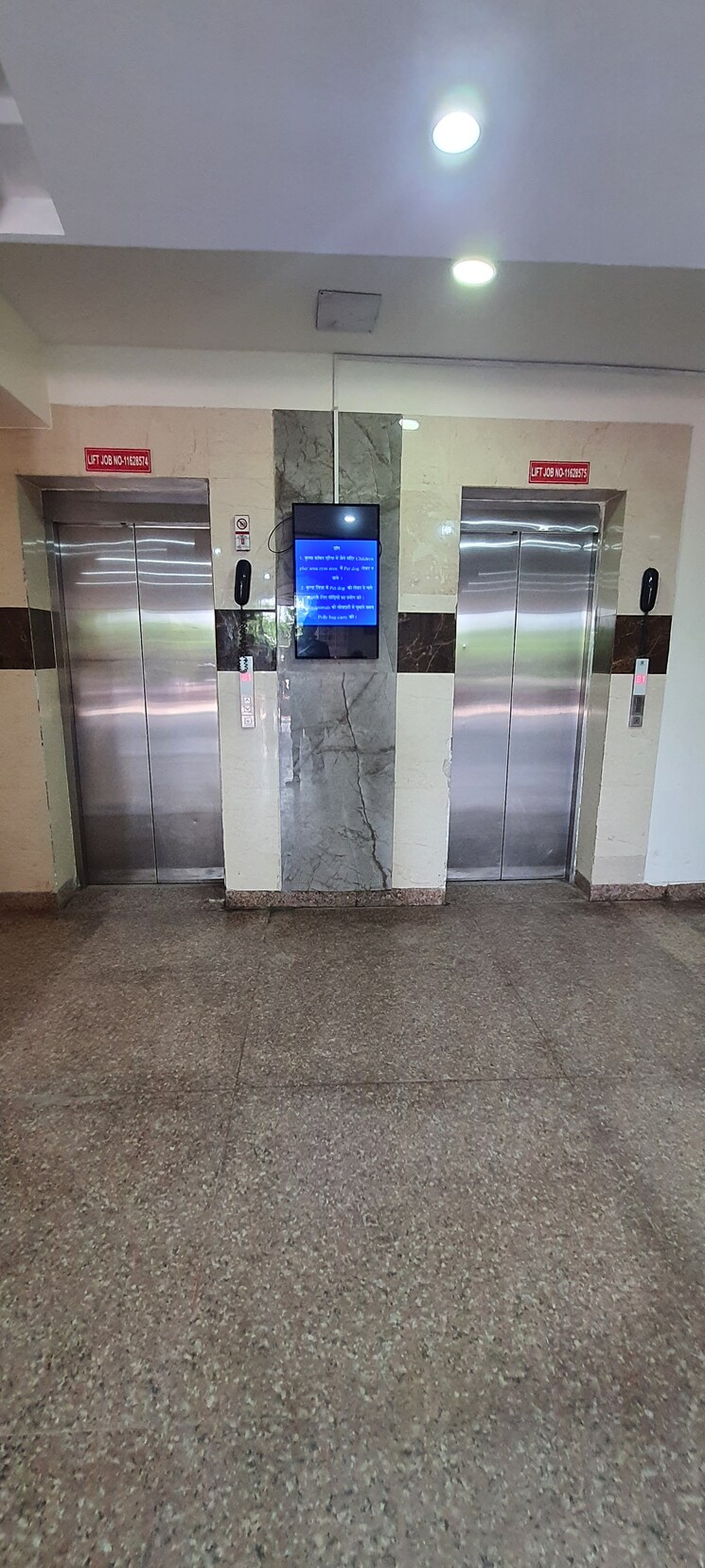 Kitchen, lr-bluemoon-homes 2 Bedroom 1050 Sq.Ft. Apartment In Raj Nagar Extension Ghaziabad 9724309