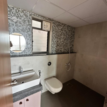 Bathroom in 2 BHK Apartment at Arvind Bel Air, Chikkabettahalli – for Rent