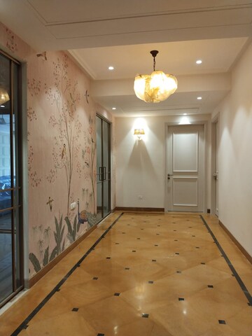 Building Lobby in 3 BHK Builder Floor at Kohli One Malibu Town, Sector 47 – for Rent