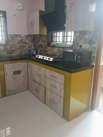 Kitchen in 3 BHK Apartment at Dukes Galaxy, Banjara Hills – for Rent