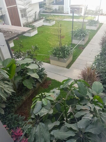 Balcony in 3 BHK Apartment at Dukes Galaxy, Banjara Hills – for Rent