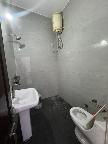 Bathroom in 3 BHK Builder Floor at Dhakoli – for Sale