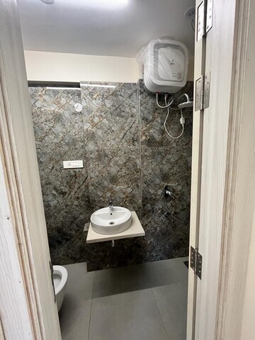 Bathroom in 1 RK Apartment at Superb Yogakshema Residency, Giravale – for Sale
