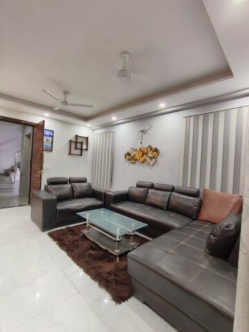Living Room in 3 BHK Builder Floor at M3M Atrium, Sector 57 – for Rent