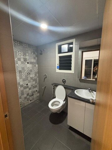 Bathroom in 2 BHK Apartment at Sobha Dream Gardens, Thanisandra Main Road – for Rent