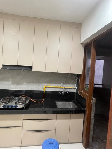 Kitchen in 3 BHK Apartment at Adalaj – for Rent