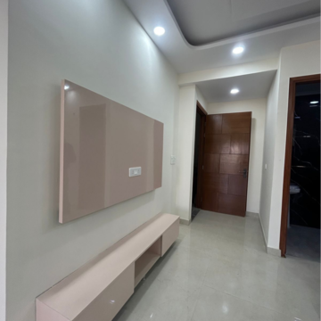 Living Room in 3 BHK Builder Floor at Chattarpur – for Rent