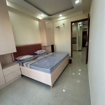 Living Room in 3 BHK Builder Floor at Chattarpur – for Rent