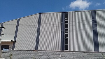  Warehouse – Exterior View View at Sompura Industrial, Dobbaspet - for Rent