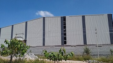  Warehouse – Exterior View View at Sompura Industrial, Dobbaspet - for Rent