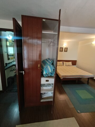 Living Room in Studio Builder Floor at Greater Kailash – for Rent