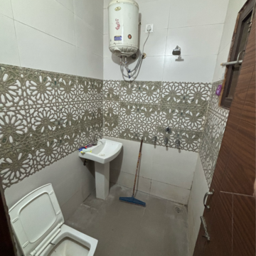Bathroom in 2 BHK Apartment at Kharar Mohali Road – for Rent