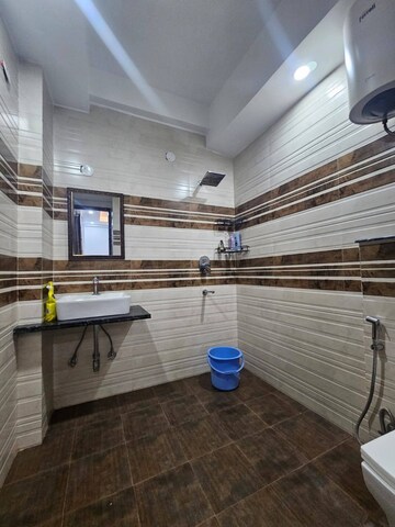 Bathroom in 3 BHK Apartment at Saket – for Rent