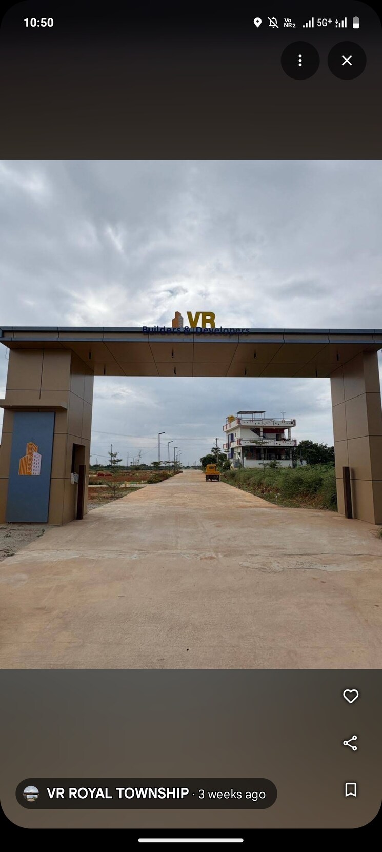 Exterior View, vr-royal-township  1200 Sq.Ft. Plot In Hoskote Bangalore 9725190