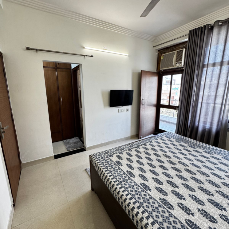 Bedroom, huda-staff-colony 1 Bedroom 2700 Sq.Ft. Builder Floor In Durga Colony Gurgaon 9725311
