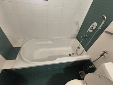 Bathroom in 3 BHK Apartment at Paranjape Crystal Garden, Baner – for Rent