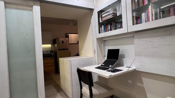 Kitchen, lady-ratan-tower 1.5 Bedroom 540 Sq.Ft. Apartment In Worli Mumbai 9725401