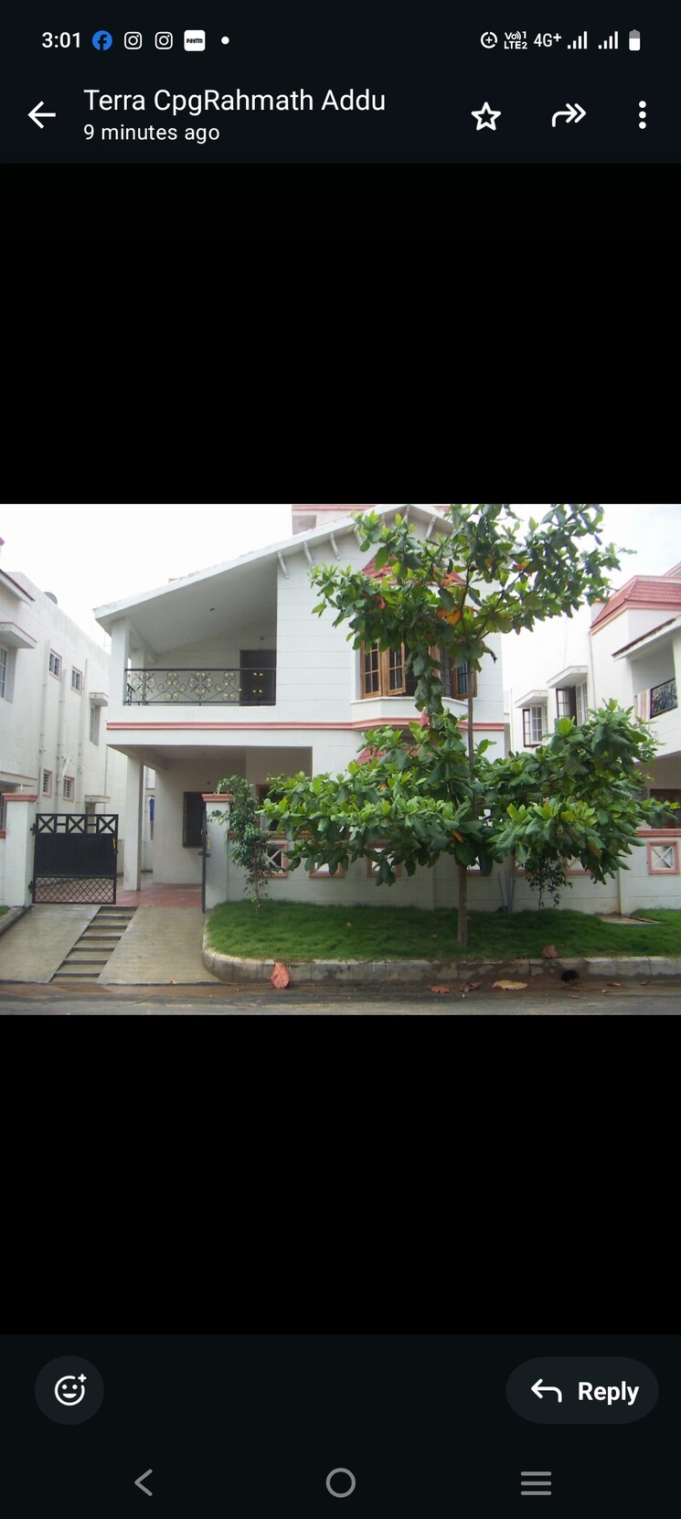 Exterior View, miyapur 2.5 Bedroom 200 Sq.Ft. Villa In Miyapur Hyderabad 9725443