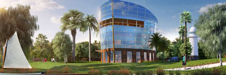 Exterior View, gaur-yamuna-city-7th-parkview  105 Sq.Yd. Plot In Gaur Yamuna City Greater Noida 9725451