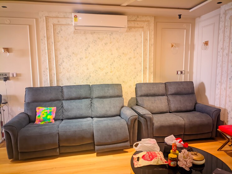 Living Room, aparna-sarovar 3 Bedroom 1800 Sq.Ft. Apartment In Nallagandla Hyderabad 9725629