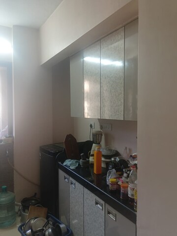 Kitchen in 1 BHK Apartment at Krishna Greenland Park Vastu Federation, Ghodbunder Road – for Rent