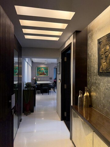 Building Lobby in 3 BHK Apartment at Lokhandwala Harmony, Worli – for Sale