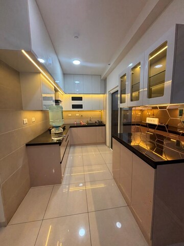 Kitchen in 2 BHK Apartment at Sobha Dream Gardens, Thanisandra Main Road – for Rent