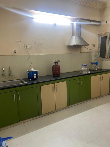 Kitchen in 3 BHK Apartment at Sri Nagar Colony – for Rent