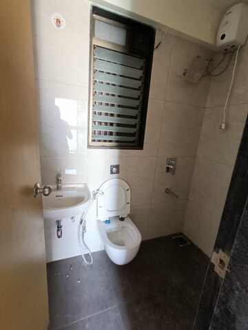 Bathroom in 2 BHK Apartment at Sethia Sea View, Goregaon West – for Rent