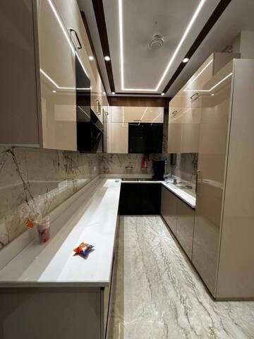 Kitchen in 1 BHK Builder Floor at Greater Kailash – for Rent